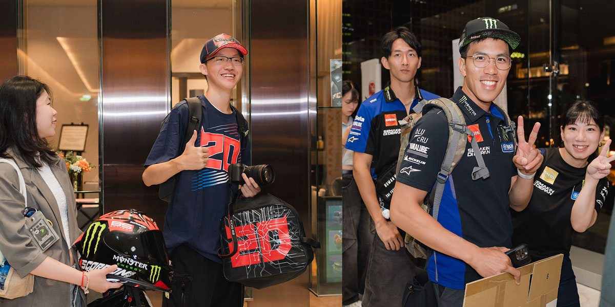 MotoGP選手熱力襲台!Fabio Quartararo & Alex Rins 首度來台!